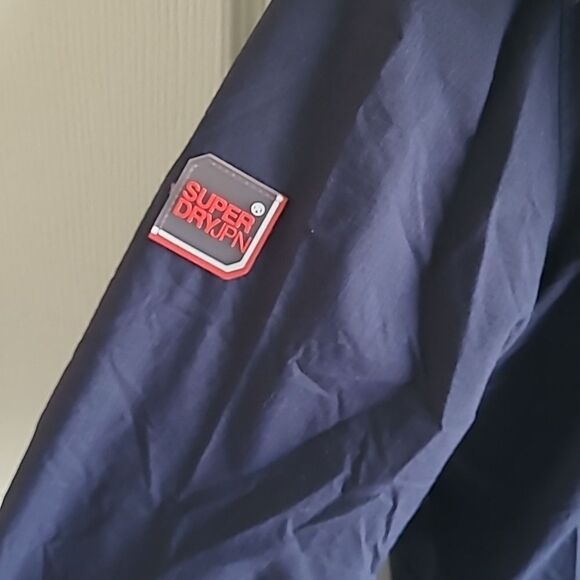Superdry Original Windcheater Japan Jacket - Size  XS - Navy/Red - Picture 5 of 10
